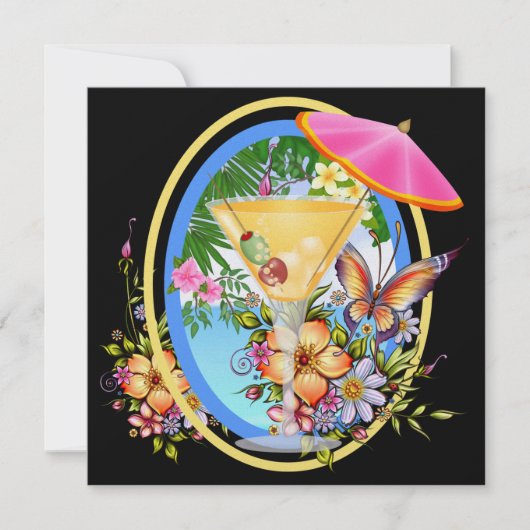 Paradijsstrand Kaart (Voorkant)