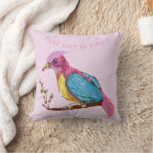 Paradijsvogel | Beste dag is vandaag  Kussen (Deken)