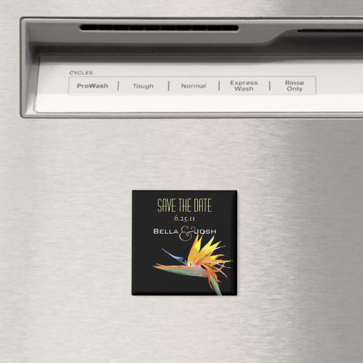 Paradijsvogel Bewaar de Datummagneet Magneet (Insitu (Vaatwasser))