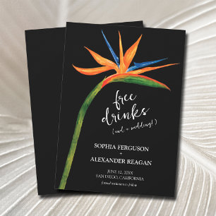 Paradijsvogel Bruiloft Save The Date