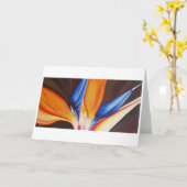 Paradijsvogel - De Kaart van de Kunst (Gele Bloem)