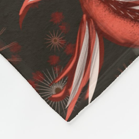 Paradijsvogel Fleece Deken (Hoek)