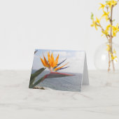 Paradijsvogel in het paradijs kaart (Gele Bloem)