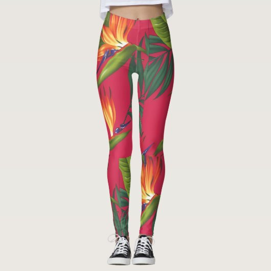 Paradijsvogel Leggings (Voorkant)