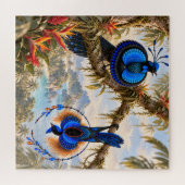 Paradijsvogel Legpuzzel (Horizontaal)