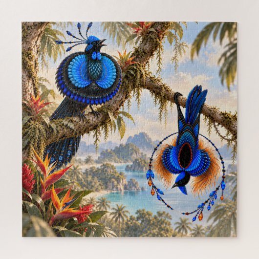 Paradijsvogel Legpuzzel (Verticaal)