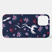paradijsvogel naadloos herhalingspatroon b Case-Mate iPhone case (Achterkant (horizontaal))