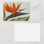 Paradijsvogel Notecard Notitiekaartje (Voorkant / Achterkant)