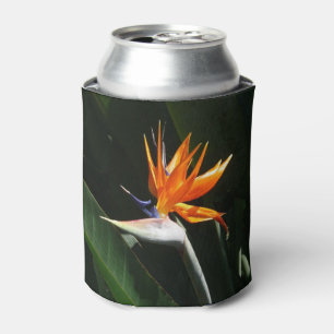 Paradijsvogel Oranje Tropische Bloem Blikjeskoeler