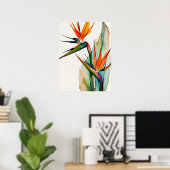 PARADIJSVOGEL POSTER (Thuiskantoor)