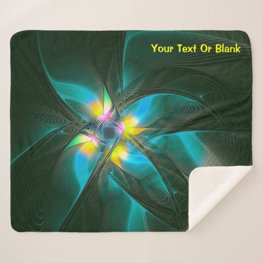 Paradijsvogel Sherpa Deken (Voorkant (horizontaal))