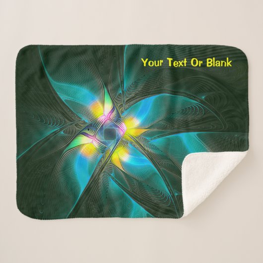 Paradijsvogel Sherpa Deken (Voorkant (horizontaal))