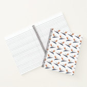 Paradijsvogel Spiraal Notebook Notitieboek (Binnen)