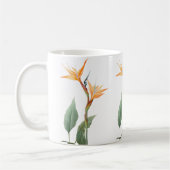 Paradijsvogel tekening (bloem) koffiemok (Links)