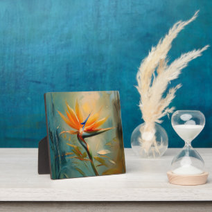 Paradijsvogel Tropisch Plant Fotoplaat