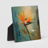 Paradijsvogel Tropisch Plant Fotoplaat (Voorkant)