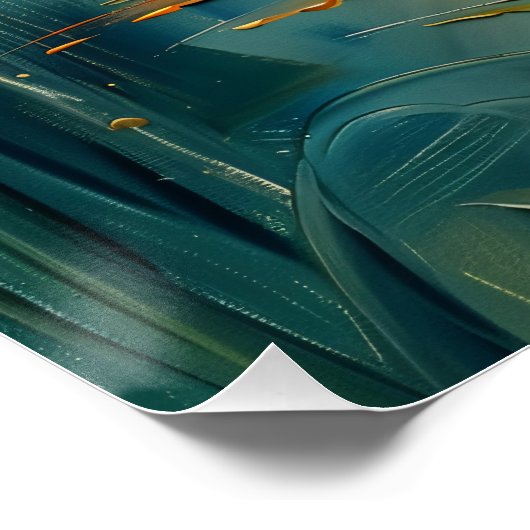 Paradijsvogel Tropisch Plant Perfect Poster (Hoek)