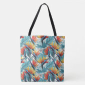 Paradijsvogel Tuin Tote Bag (Voorkant)