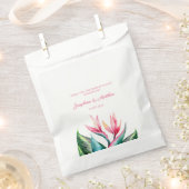 Paradijsvogel Waterverf Tropisch Bedankzakje (Geknipt)