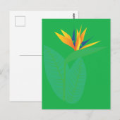 Paradijsvogelbloem Briefkaart (Voorkant / Achterkant)
