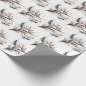 Paradijsvogelbloem Cadeaupapier (Hoek)