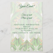 Paradijsvogelbloem Flyer (Voorkant)