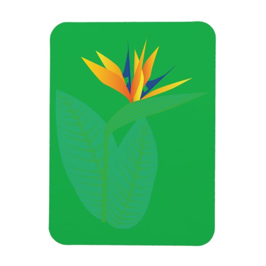 Paradijsvogelbloem Magneet (Verticaal)