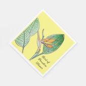 Paradijsvogelbloem Servet (Hoek)