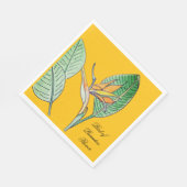 Paradijsvogelbloem Servet (Hoek)