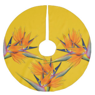 Paradijsvogelbloemen Sinaasappels boomrok Kerstboom Rok