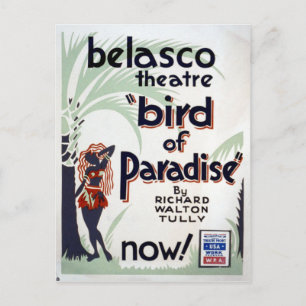 paradijsvogelproject briefkaart