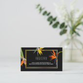 Paradijsvogels Floral Wedding Registry Kaarten (Staand voorkant)