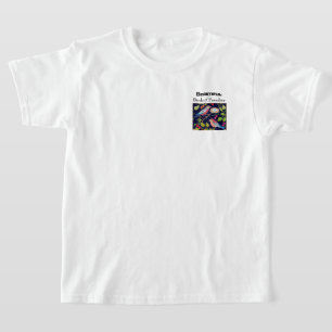 Paradijsvogels in het zomerlandschap t-shirt