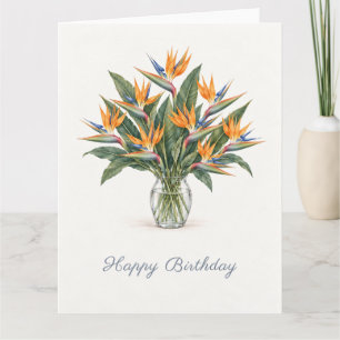 Paradijsvogels Verjaardag Kaart