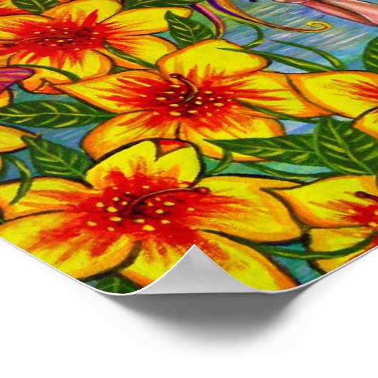 Paradijzen met kikkervisje poster (Hoek)