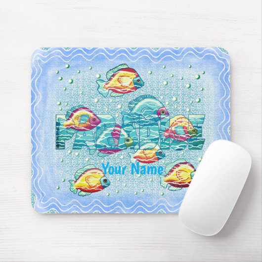 Paradische vismuizenvanger muismat (Met muis)