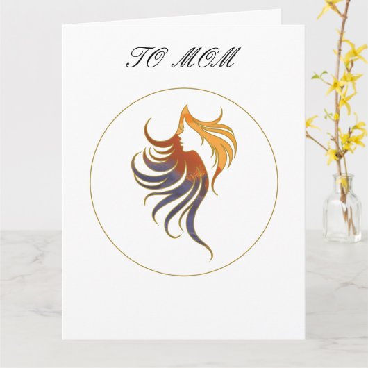 Paradise 2 Moederdag Kaart (Gele Bloem)