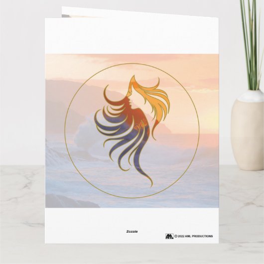 Paradise 2 Moederdag Kaart (Achterkant)