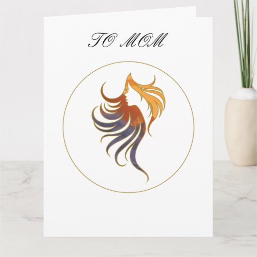 Paradise 2 Moederdag Kaart (Voorkant)