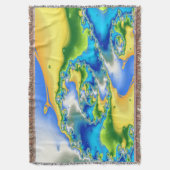 Paradise Atoll Throw Blanket Deken (Voorkant Verticaal)