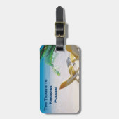 Paradise Bagagelabel (Voorkant verticaal)