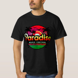 Paradise Beach Band: Tropische vibes T-shirt
