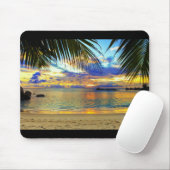 "Paradise Beach" breedbeeldmuis Muismat (Met muis)
