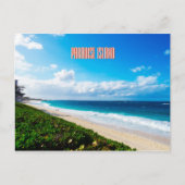 Paradise Beach Briefkaart (Voorkant)