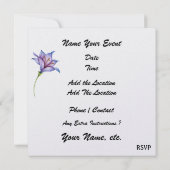 Paradise Beach Champagne Cocktail - SRF Kaart (Achterkant)