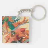 Paradise Beach Club Sleutelhanger (Achterkant)