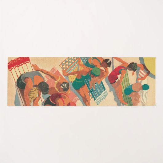 Paradise Beach Club Yogamat (Voorkant (horizontaal))