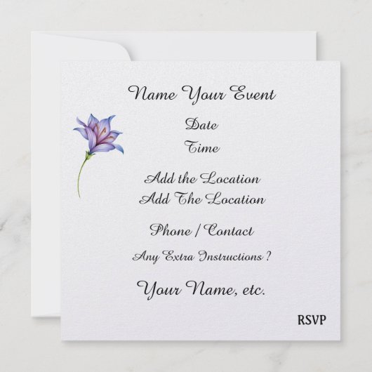 Paradise Beach Cocktail - SRF Kaart (Achterkant)