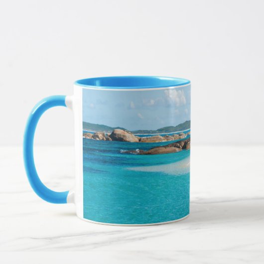 Paradise Beach Emerald Zee Greens Pool Australië Mok (Links)