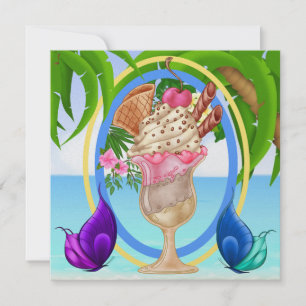 Paradise Beach Ice Cream Kaart